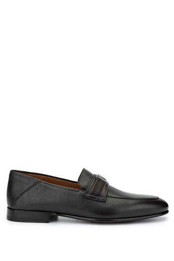 Valentino Men's Genuine Leather Brown Classic Shoes