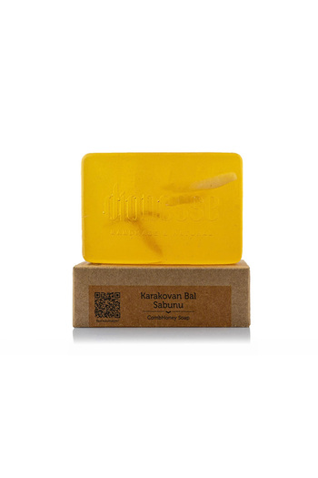 dionesse Natural Karakovan Honey Soap 120 Gr - Handmade Skin Care Soap with Moisturizing and Peeling Effects