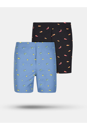 XYXX By Styli Pack of 2 - Printed Cotton Boxer