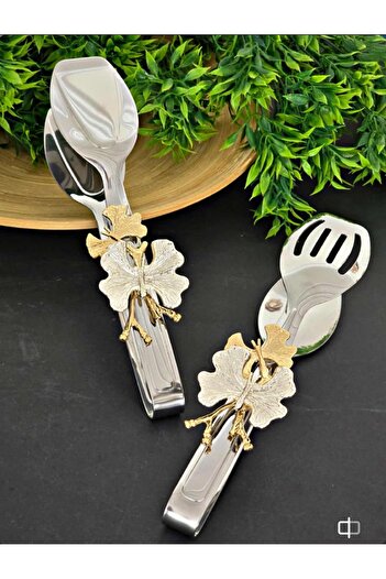 DM HOME 3-Piece Metal Tongs Set