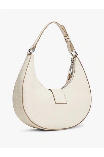 Tommy Hilfiger Crush Women's Beige Shoulder Bag Aw0Aw17539Acg