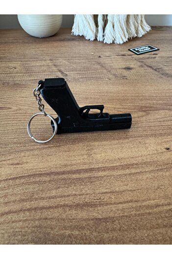 BatuBilge3d Pistol Shaped Water Bottle Keychain |   3D Printing Pla |   7X5 cm Decorative and Functional