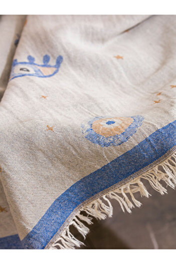 LC Waikiki Lcw Eye Printed Beach Towel 90X165 cm Fashion
