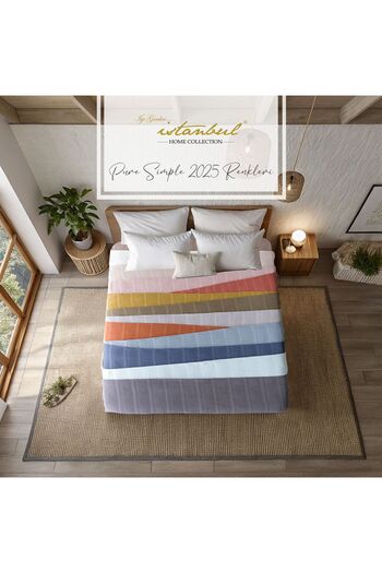 İyi Geceler İstanbul 100% Cotton Pure Simple Double Pique 210X235 cm