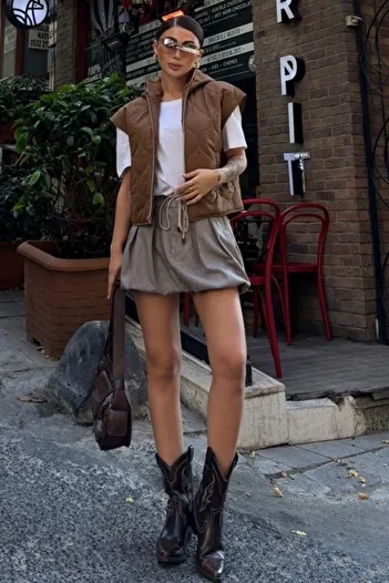 Kokosh moda Sveta Captain Puffer Vest 5144-08