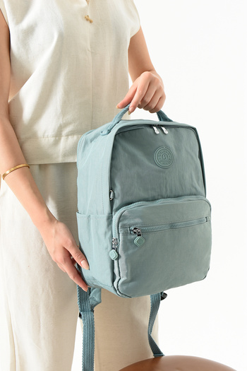 seyyah Waterproof Crinkle Fabric School, Business, Travel Backpack with Tablet Compartment