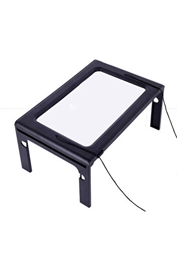 toyigoo Ally 2.5X USB Led Illuminated Neck Magnifier with Table Stand-(5775) - Tygo1957-4407