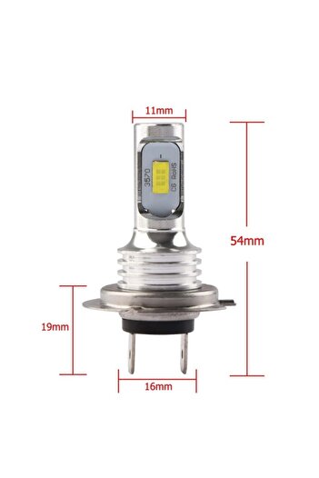TECHSTAR LED Auto Techstar® H7, 40w, 4000 Lumens, 6500K, AUTO, 12 Volts, Slim