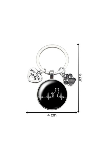 OEM "Furry Rescuer" keychain, for doctors and animal lovers