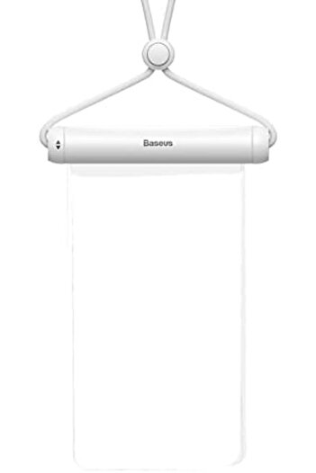 Baseus Waterproof Phone Pouch, AquaGlide IPX8 Waterproof Protection Dry Bag with Neck and Wrist Stri