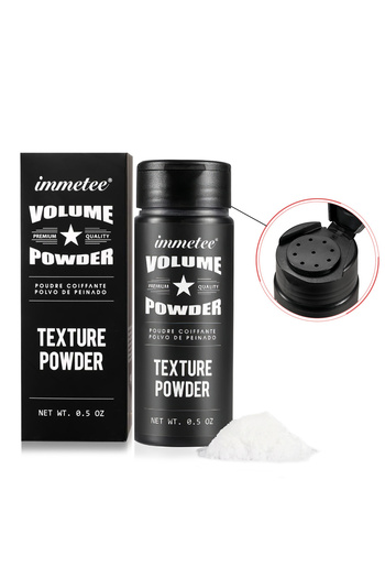 Immetee Texture Powder, Oil-Control Hair Styling Powder, Strong Hold, Adds Volume for Unisex, 0.5 oz