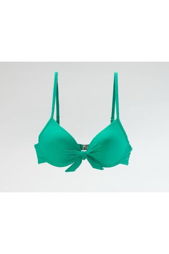 TooHot Women's Green Bikini Top