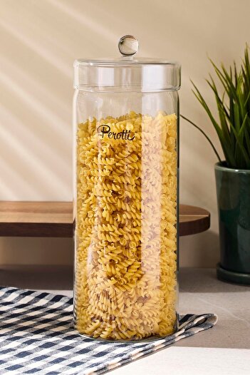 Perotti Gaby 1600 ml Borosilicate Glass Jar 10X25 cm