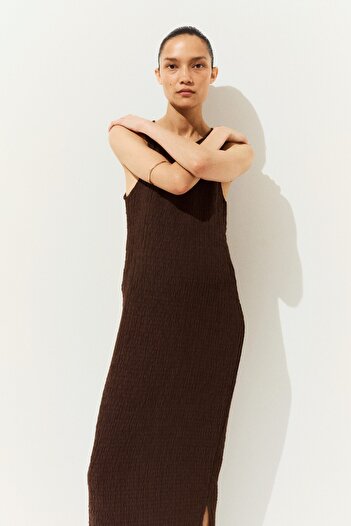 H&M MAMA Tekstüre Jarse Elbise