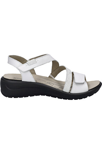 Josef Seibel Annecy 12 | Sandale für Damen | Weiß Annecy 12, weiss-silber