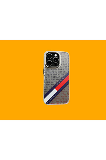 Tommy Hilfiger Phone case compatible with iPhone 16 PRO Gray, Red, Blue