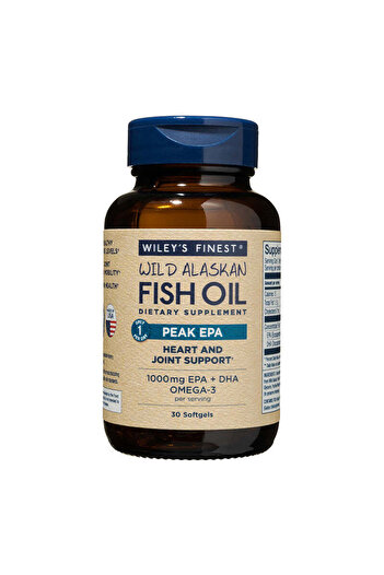 Wiley's Finest Wileys Wild Alaskan Fish Oil Peak Epa Softgels 30S