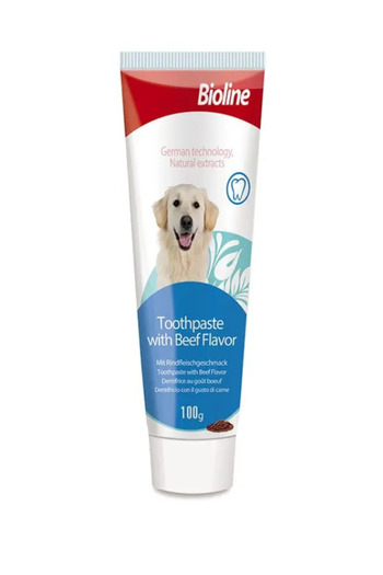 Bioline Bioline Dental Care Set for Pets - 100g Beef Flavor Oral Hygiene Kit