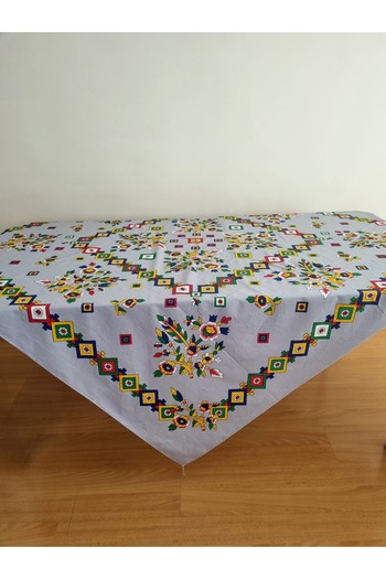 Milenam Traditional Ethnic Slap Pattern Reactive Printing Tablecloth
