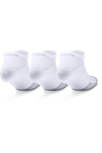 Under Armour Under Armour, Heat Gear Unisex Fitness Socks Set - 3 Pairs, White/Grey, 42.5-47