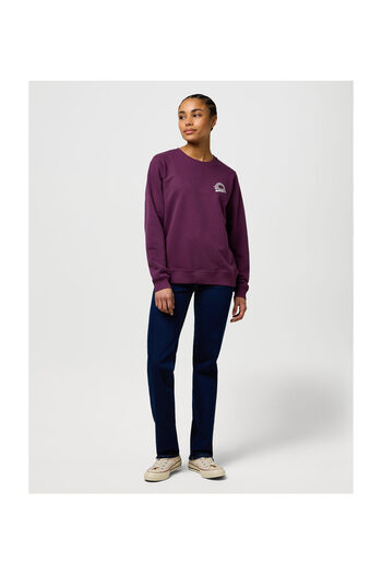 WRANGLER Regular Sweat Italian Plum