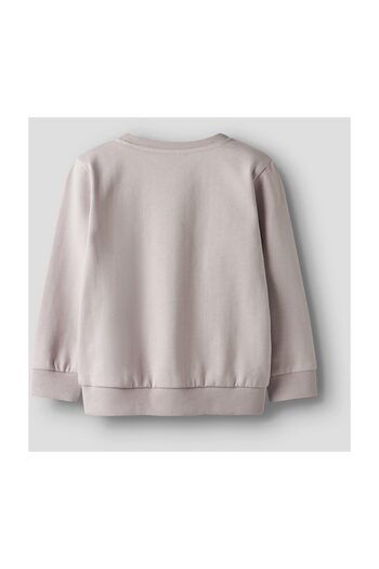 Name it Unisex svetr v barvě šeříku s patinou