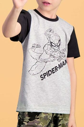 SPIDERMAN Boy's Bermuda Pants Set
