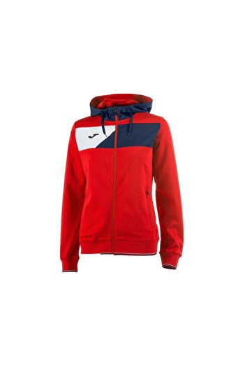 Joma Red Men's Hooded Jacket - Casual Jacket, Crew II Model, Woman900386.603