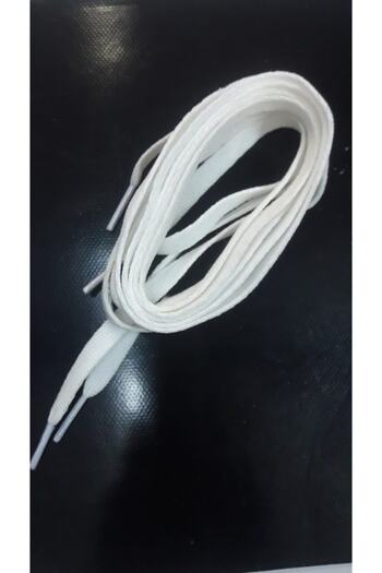 SPOR AYAKKABI MARKET Bagcik White 120 Cm.
