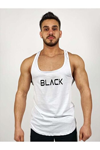 Black İstanbul Μαύρο λουράκι Fitness Tank Top