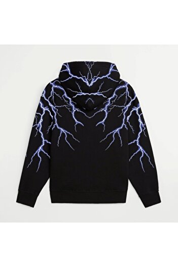 Shout Oversize Lightning Unisex Hoodie