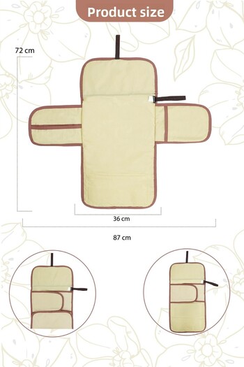 mordesign Portable Baby Changing Mat, Pocket Changing Pad, Waterproof, Comfy Series