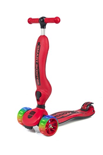 LAYLİNE Smart Oturaklı Çocuk Scooter 3 Tekerlekli Işıklı Ledli Scooter Yükseklik Ayarlı
