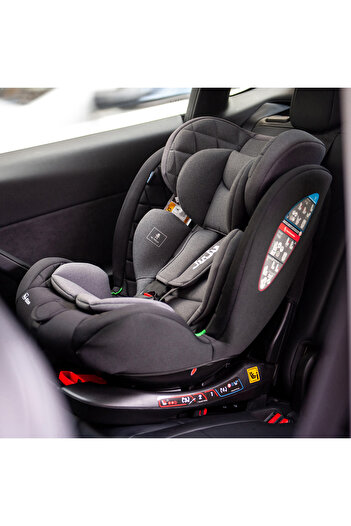 Juju Juju Total 360 i-Size Car Seat, Black