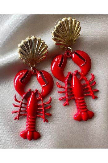 Enfes Takı Special Design Lobster Earrings