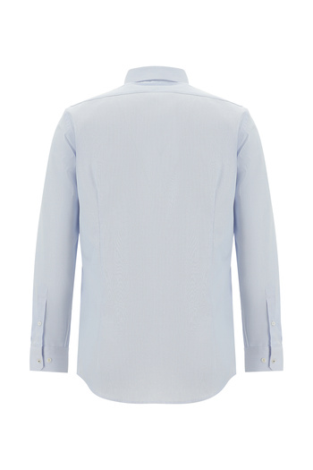 Abdullah Kiğılı Cămașă din bumbac cu mânecă lungă, fără călcat, slim fit - model clasic