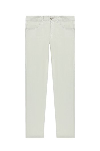Abdullah Kiğılı Slim Fit Slim Fit Lycra Canvas / Chino Trousers