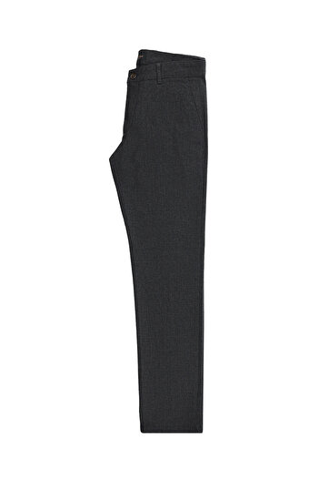 Abdullah Kiğılı Regular Fit Patterned Lycra Canvas / Chino Pants