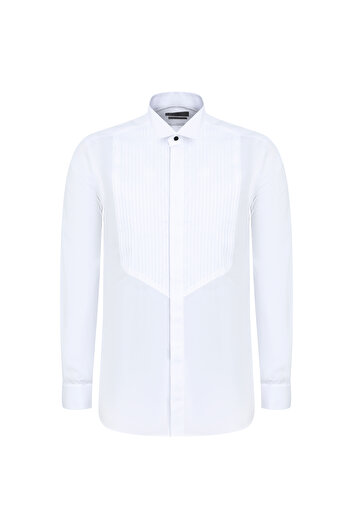 Kiğılı Βαμβακερό πουκάμισο Ata Collar Slim Fit Slim Fit