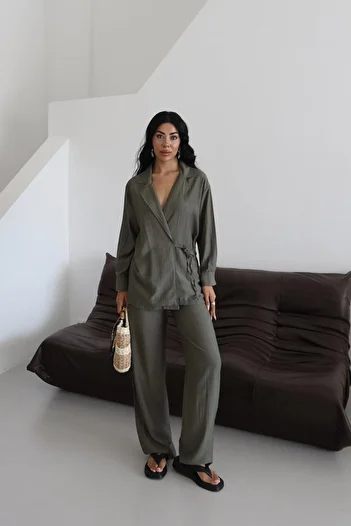 İstangül Butik Urban Chic Double Breasted Collar Suit