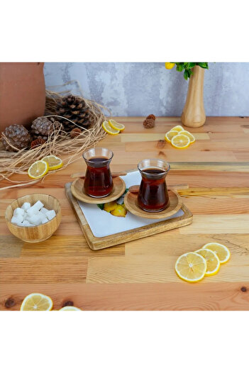 Bambum Kangura Lemon Square Tray Small