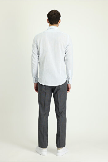 Kiğılı Slim Fit Slim Fit Wool Classic Fabric Trousers
