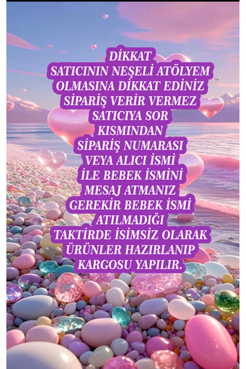 NeşeliAtölyem Bubble Bebek Kapı Süsü - Yastık - 20 Magnet
