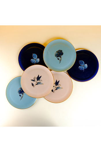 Aryıldız Round 6 Piece Serving Plate 26 cm