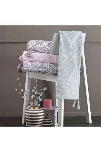 MAXSTYLE Фреска Зелений рушник 70x140 см