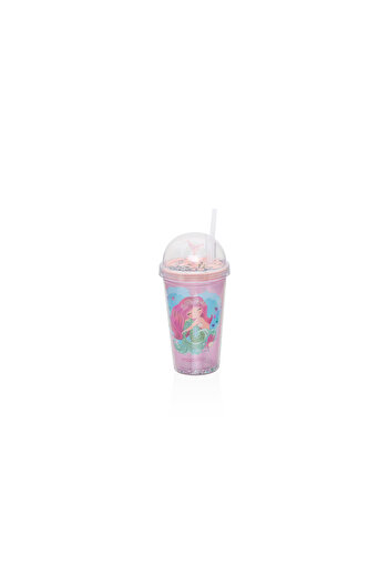 Vagonlife Pink Flask - 450 ml with Straw