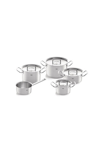Fissler ProfiCollection- 9 Piece Pot Set with Metal Lid