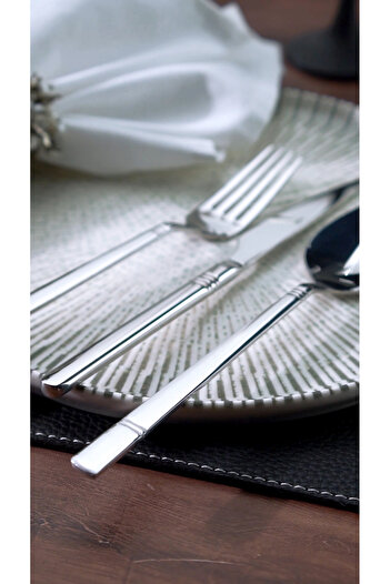 on-on Boğaziçi 60 Piece Fork Spoon Set 18/10