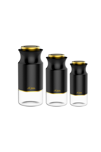 Aryıldız Black Line Gold 6 Piece Storage Set