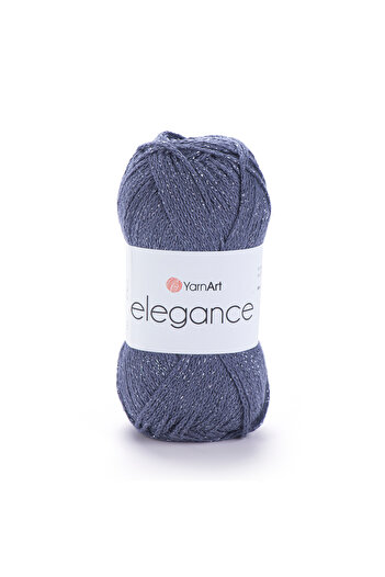 Yarnart Elegance - Glitter Hand Knitting Thread Grey-blue-103